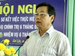 Đồng chí Nguyễn Anh Tuấn - Trưởng Ban Tuyên giáo Tỉnh ủy phát biểu chỉ đạo hội nghị