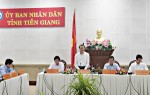 Phó Thủ tướng Chính phủ Vũ Văn Ninh tại buổi làm việc với lãnh đạo tỉnh