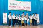 Cái Bè trao học bổng cho học sinh nghèo hiếu học