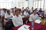 Đại biểu tham gia đóng ý kiến tại hội nghị