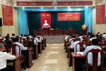 Đại biểu dự sơ kết công tác Tuyên giáo 9 tháng đầu năm 2022.