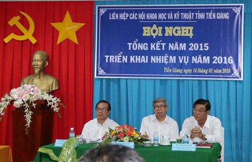 Liên hiệp các Hội Khoa học và Kỹ thuật tỉnh Tiền Giang tổng kết công tác năm 2015