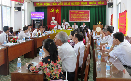 Quang cảnh buổi tọa đàm