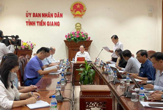 Quang cảnh buổi họp báo.